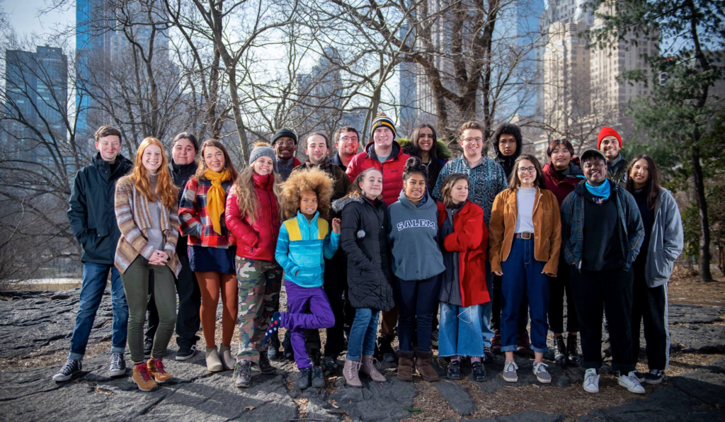 Photo of Our Children's Trust youth plaintiffs by Robin Lozniak